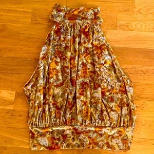 Free people velvet sleeveless top